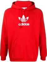 adidas Premium trefoil hoodie - Red - thumbnail