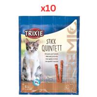 Trixie Premio Stick Quintett Lamb & Turkey Cat Treats 5G (Pack of 10)