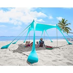 lycra Sunshade Beach Tent Seaside Elastic Octopus Sunshade miniinthebox