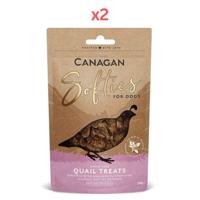 Canagan Softies Grain-Free Quail Dog Treats 200g (Pack of 2)