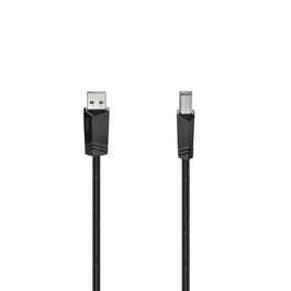 Hama USB 2.0, 480 Mbit/s, 1.50 m USB Cable, Black (HAM-200602)