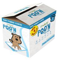 Nutrapet Poo N Pee Pads Baby Powder Scented - Fast Absorption With Floor Mat Stickers (60X60Cms) - 50 Count