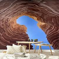 Cool Wallpapers Canyon Wallpaper Wall Mural Wall Covering Sticker Peel and Stick Removable PVC/Vinyl Material Self Adhesive/Adhesive Required Wall Decor for Living Room Kitchen Bathroom Lightinthebox