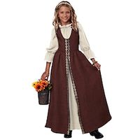 Retro Vintage Medieval Renaissance Dress Irish Girls' Halloween Halloween Event / Party Kid's Dress Lightinthebox