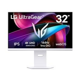 LG 32-inch UltraGear™ UHD 4K Gaming Monitor with 144Hz refresh rate and webOS 24 [LG-32G810SA-W]