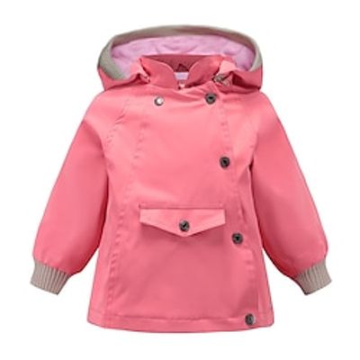 Kids Girls' Winter Coat Solid Color Active Zipper School Coat Outerwear 3-10 Years Spring Yellow Pink Red Lightinthebox Kids Girls' Winter Coat Solid Color Active Zipper School Coat Outerwear 3-10 Years Spring Yellow Pink Red Lightinthebox