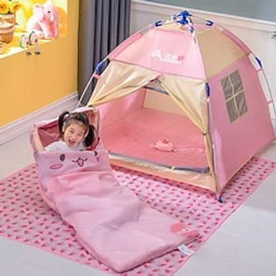 Children's SpringSummer Outdoor Camping Thick and Warm Indoor Single Student Lunch Rest Kick proof Sleeping Bag Waterproof Sleeping Bags for Kids Lightinthebox
