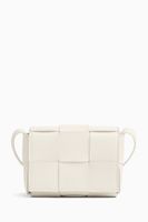 Mini Cassette Crossbody Bag in Intreccio Nappa Mini Cassette Crossbody Bag in Intreccio Nappa