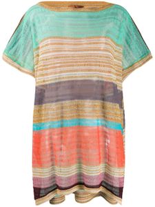 Missoni Mare striped loose-fit top - Green