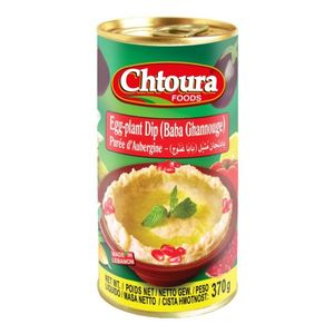 Chtoura Foods Egg Plant Dip Baba Ghannouge 370gm (2581)