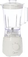 Midea Blender 1.5L Jar 400W, 2 Speed With Pulse White Color, With Miller, BL2516AG