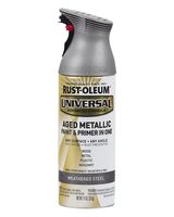 RustOleum Universal All Surface Spray Paint 11Oz Aged Metallic Weathered Steel