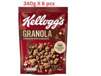 Kellogg's Granola Chocolate (Pack Of 6 X 340g)