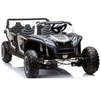 Megastar Ride On 24V Gega Power Electric Battery Operated Wagon Jeep With 4 Seats For Kids And Family, Red - 333-RED - thumbnail