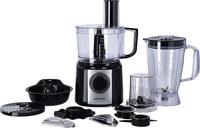 Krypton 10 In 1 Food Processor, 2 Speed, 800W 1x2, Black - KNFP6239