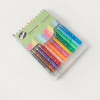 Gloo Twisted Crayon 12-Piece Set - 18x13 cms