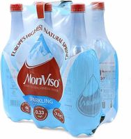 Monviso Sparkling Natural Mineral Water Pet 1L x 6