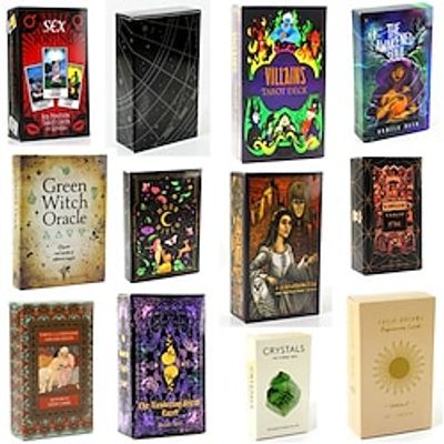 English Tarot Cards Oracle Cards Board Games Tarot Cards Various Styles miniinthebox