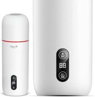 Deerma DR035 Portable Electric Water Bottle, Kettle Thermos with LED and Temperature Control 350ml, On-Screen Touch Control, Automatic Monitoring, IMD Real-Time Water Temperature Screen, White Deerma DR035 Portable Electric Water Bottle, Kettle Thermos with LED and Temperature Control 350ml, On-Screen Touch Control, Automatic Monitoring, IMD Real-Time Water Temperature Screen, White