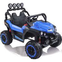 Megastar Ride On 2 Seater Kids 4X4 Wagon Car - Blue (UAE Delivery Only)