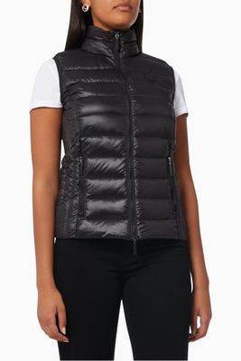 Padded Gilet in Quilted Nylon Padded Gilet in Quilted Nylon