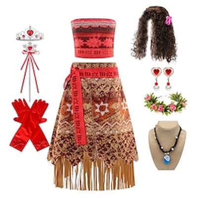 Moana Princess Fairytale Moana Cosplay Costume Outfits Women's Movie Cosplay Cosplay Necklace Wig Only gloves Skirts Vest Gloves Halloween Masquerade Polyester Lightinthebox Moana Princess Fairytale Moana Cosplay Costume Outfits Women's Movie Cosplay Cosplay Necklace Wig Only gloves Skirts Vest Gloves Halloween Masquerade Polyester Lightinthebox