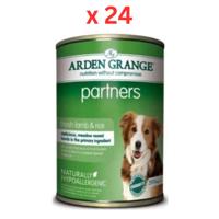 Arden Grange Partners Lamb, Rice & Vegetables Wet Dog Food 395G Pack Of 24