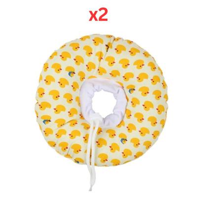 Cozy Paws Soft Pet Recovery Collar Small - Yellow Duck (Pack of 2)