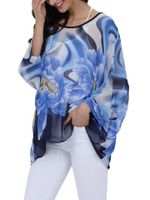 Chiffon Sun Protective Cover Up Blouses
