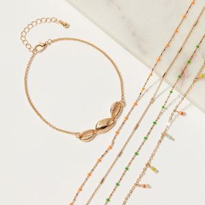 Mistotes Neon Necklace with Pendant - Set of 5
