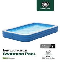 Green Lion Inflatable Swimming Pool Big - Blue (GNINSPOOL3BL)