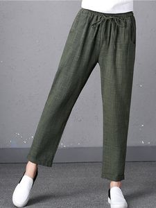 Casual Pure Color Women Pants