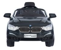 Megastar Licensed BMW 12 V Kids Ride On Coupe Car Remote Controlled - Grey (UAE Delivery Only)