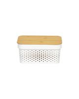 Homesmiths 3.5 Liter Infinity Storage Container with Bamboo Lid
