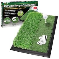 Golf Hitting Mat - Durable Golf Swing Training Aid and Practice Equipment for Perfecting Your Golf Game, Suitable for Indoor and Outdoor Use Lightinthebox