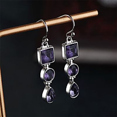 Women's Hoop Earrings Earrings Classic Fashion Romantic Punk Trendy Cute Sweet Earrings Jewelry Silver For Street Gift Date Birthday Festival 1 Pair miniinthebox