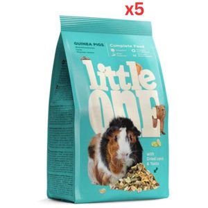 Little One Food For Guinea Pigs 900G (Pack Of 5)