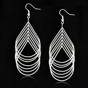 Women's Stud Earrings Drop Earrings Hoop Earrings Pear Cut Holiday Fashion Birthday Fashion Punk Trendy Hip Hop Cute Earrings Jewelry Silver For Christmas Halloween Party Evening Prom Festival 1 Pair miniinthebox