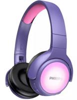 Philips On Ear Pink Wireless Kids Headphones-TAKH402PK