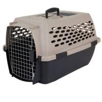 Petmate Vari Kennel 19 Inch Up To 10Lbs - Bleached Linen & Black