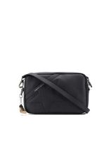 Black Leather Logo Bag - thumbnail