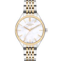 Lee Cooper Women's Analog Display Watch & Metal Strap, Silver And Gold - LC07821.220