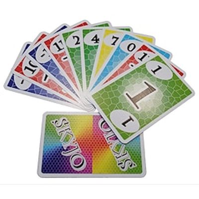 Skyjo Action English Board Game Family Gathering Solitaire Game Cards Lightinthebox