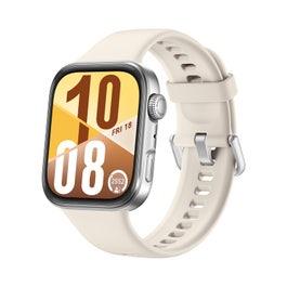 Huawei Watch Fit 4 Smartwatch White with Dark Green Strap (HUW-FIT4-WHT-STRAP-DGRN)