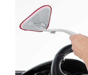 Car Window Cleaner with Microfibre Pad  Red/Grey