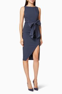 Maxi Bow Blazer Dress