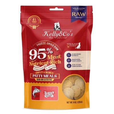 Kelly & Co's Freeze Dried Patty Meals Tuna For Dog 226G Kelly & Co's Freeze Dried Patty Meals Tuna For Dog 226G