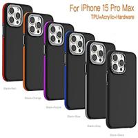 Phone Case For iPhone 15 Pro Max Plus iPhone 14 13 12 11 Pro Max Plus Back Cover Matte Frosted Shockproof Retro TPU PC Lightinthebox