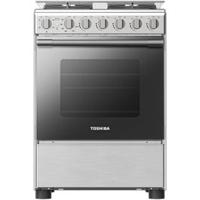 Toshiba 60/60 Gas&Gas 4 Burner Stainless