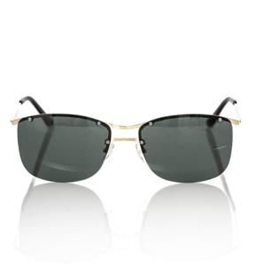 Frankie Morello Gold Accent Clubmaster Sunglasses (FRMO-22136)